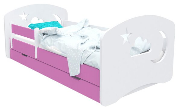 Happy Babies Dětská postel Happy Design - měsíc Velikost spací plochy: 160x80, Barva: modrá