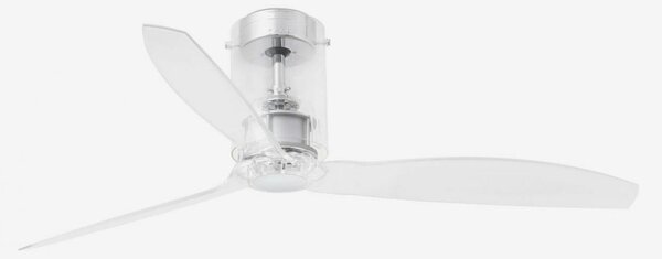 FARO MINI TUBE FAN, transparentní, stropní ventilátor s DC motorem