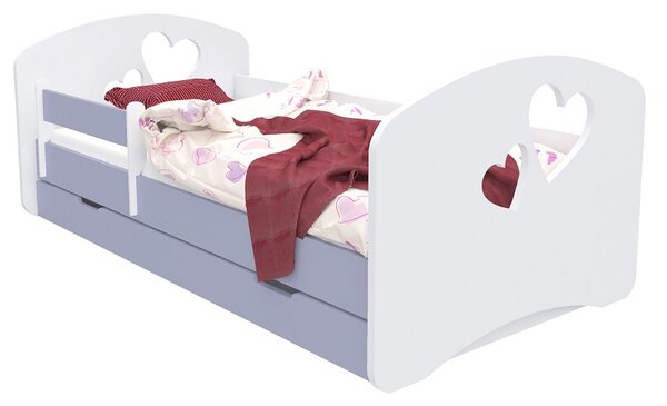 Happy Babies Dětská postel Happy Design - srdce Velikost spací plochy: 140x70, Barva: světlá hruška