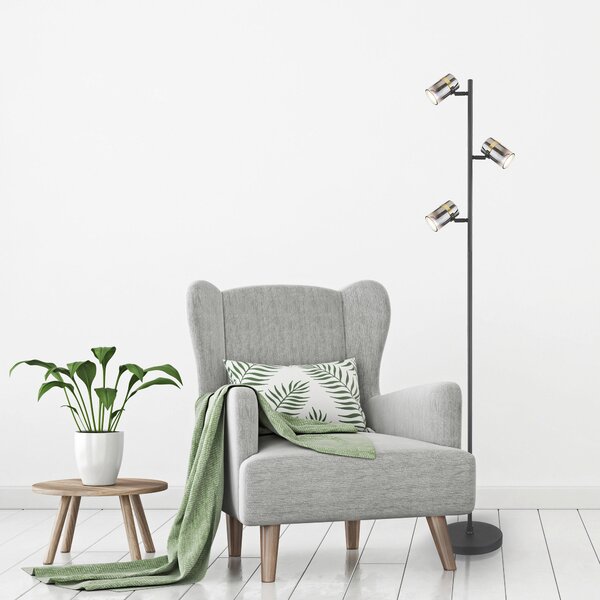 STOJACÍ LAMPA, 23/154 cm Globo - Online Only svítidla, Online Only