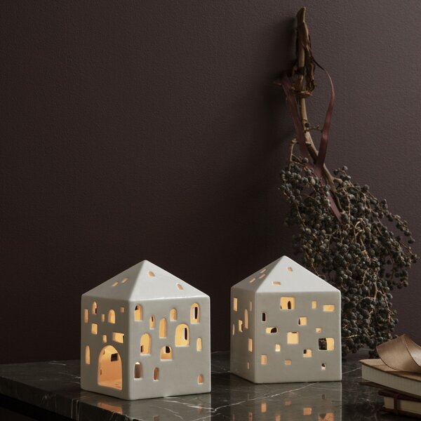 Lucerna domeček Urbania Town House 12,5 cm