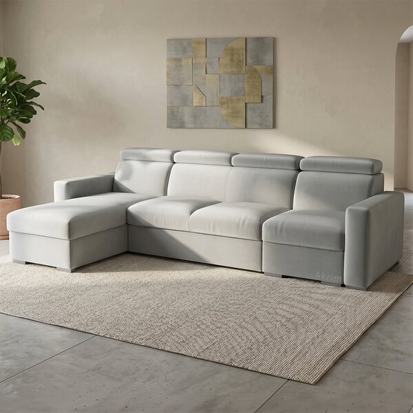 Sedací souprava PEDRO L | 170x305 | rozkládací + 2x úložný prostor | VÝBĚR TKANIN