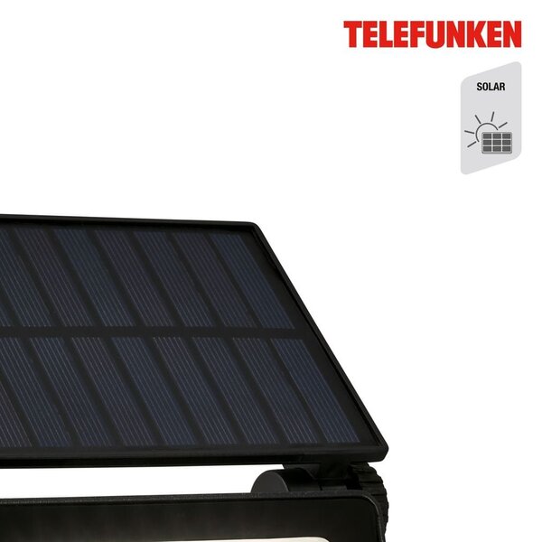 TF 322605TF TELEFUNKEN LED bodové svítidlo solární, pohybové čidlo, soumrakový senzor - BRILONER