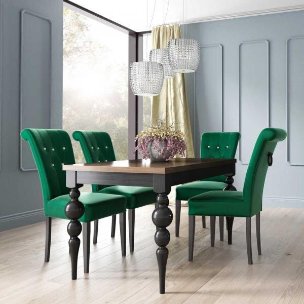 Kuchyňská linka Jídelní Set stolu Fresco (120x70 cm) 4 židle S66, Jídelní Set stolu Fresco (120x70 cm) 4 židle S66