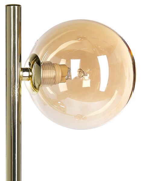 Stojací lampa RAMIS Kov Zlatá
