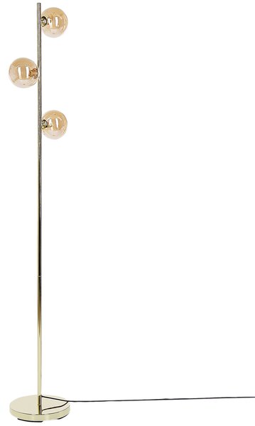 Stojací lampa RAMIS Kov Zlatá