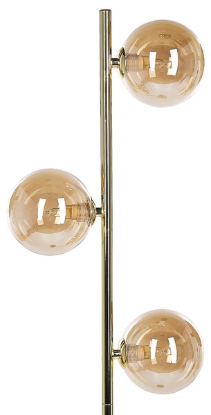 Stojací lampa RAMIS Kov Zlatá