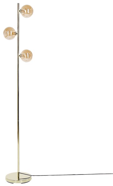 Stojací lampa RAMIS Kov Zlatá