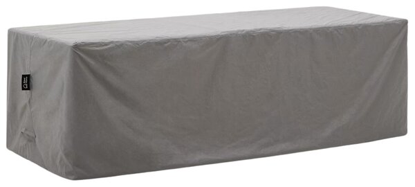 Kave Home Šedý ochranný obal na zahradní stolek Iria 150 x 80 cm
