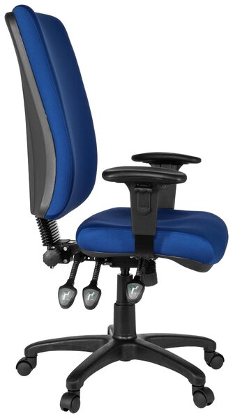 OTOČNÁ ŽIDLE, plochá tkanina, modrá MID.YOU - Online Only kancelářské židle, Online Only