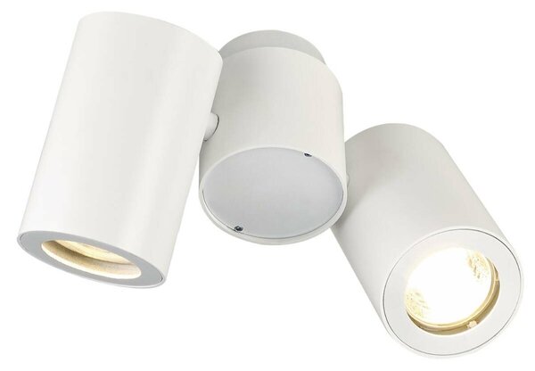 BIG WHITE SLV ENOLA_B, nástěnné a stropní svítidlo, dvě žárovky, QPAR51, bílé, max. 100 W 151831