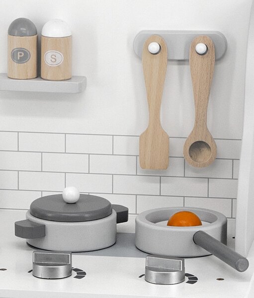 Dětská kuchyňka Viga 44049 PolarB eco šedá