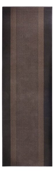 Hnědý běhoun Hanse Home Basic, 80 x 200 cm