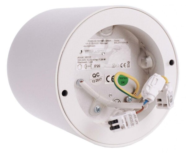 VÝPRODEJ VZORKU Deko-Light stropní přisazené svítidlo Australis II 220-240V AC/50-60Hz 8,00 W 3000 K 500 lm bílá 348108