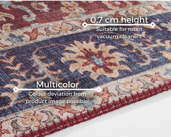 Vínově červený koberec Nouristan Vivana, 160 x 230 cm