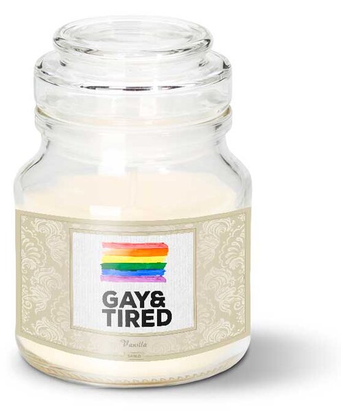 Sablio Svíčka GAY & TIRED - 120 g