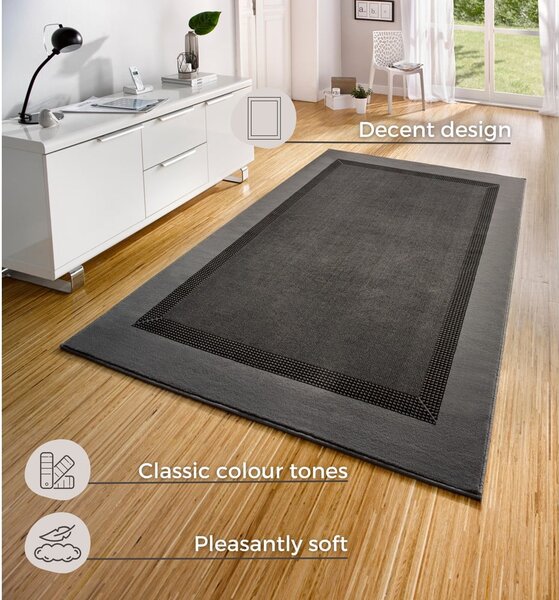 Šedý koberec Hanse Home Basic, 120 x 170 cm