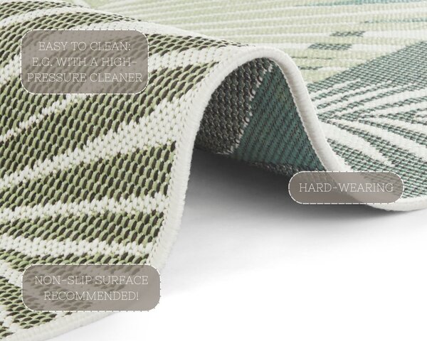 Zeleno-béžový venkovní koberec 160x230 cm Vai – NORTHRUGS