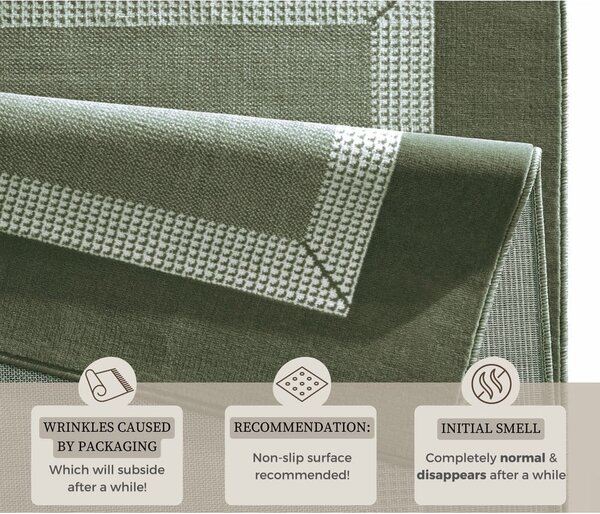 Zelený běhoun 80x200 cm Band – Hanse Home