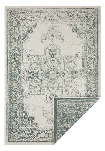 Zeleno-krémový venkovní koberec NORTHRUGS Borbon, 200 x 290 cm