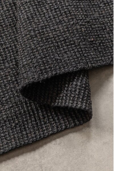 Černý jutový koberec 160x230 cm Bouclé – Hanse Home