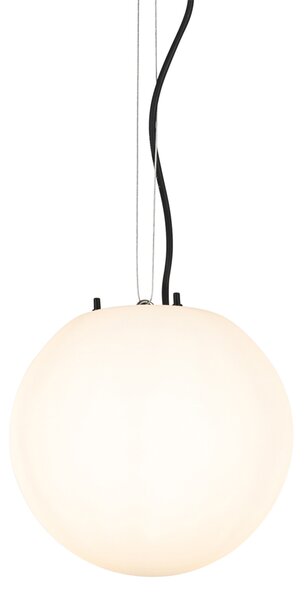 Chytrá venkovní lampa bílá 25 cm IP65 vč. WiFi A60 - Nura