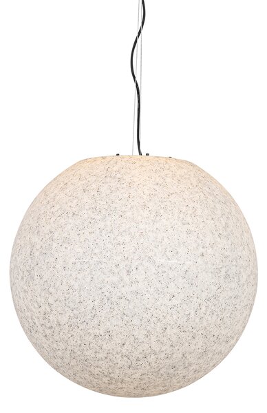 Chytrá venkovní lampa šedá 56 cm IP44 vč. Wifi A60 - Nura