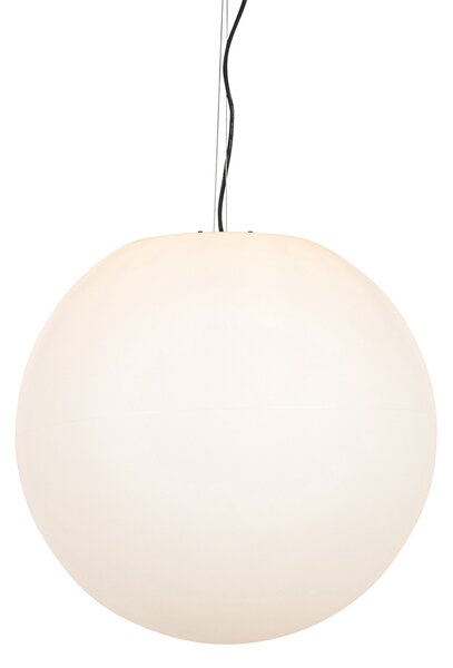 Moderní venkovní lampa bílá 56 cm IP65 - Nura