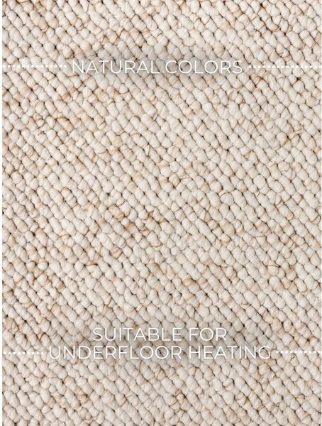 Krémový pratelný běhoun 80x240 cm Rocco Cream – Elle Decoration