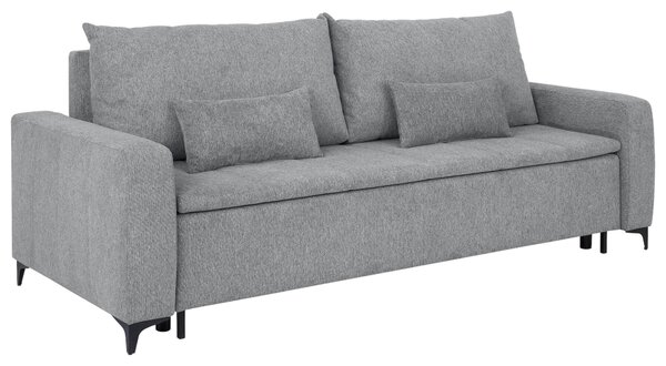 POHOVKA, dřevo, kov, textil, šedá Carryhome - Pohovky