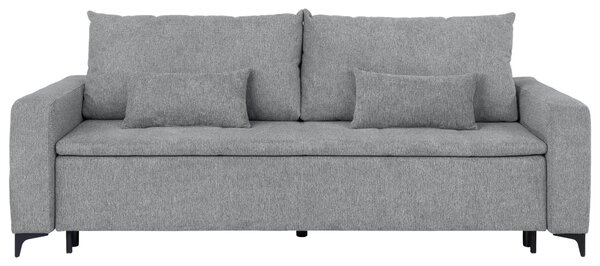 POHOVKA, dřevo, kov, textil, šedá Carryhome - Pohovky