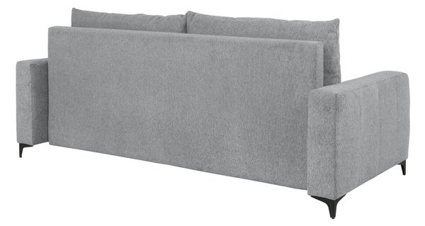 POHOVKA, dřevo, kov, textil, šedá Carryhome - Pohovky