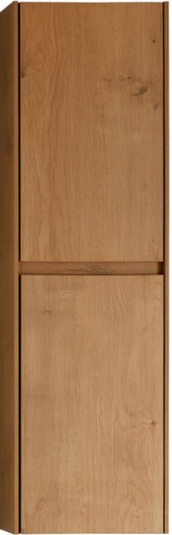 Koupelnová skříňka vysoká Noira - dub medový - 30x100x15 cm