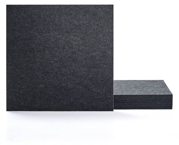 AJ Produkty Akustický panel PATTERN, bal. 8 ks, 600x600x11 mm, tmavě šedá