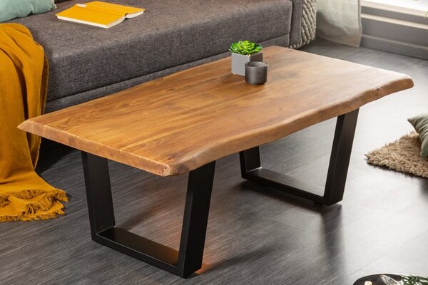 Designový konferenční stolek Massive, 110 cm akácie honey 35mm