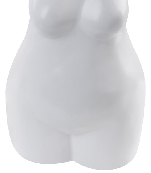 Váza na květiny AIGIO Keramika 25 cm Bílá