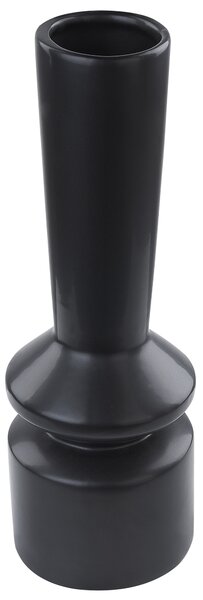 Váza na květiny PEANIA Keramika 30 cm Černá
