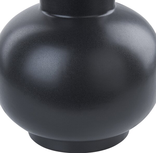 Váza na květiny PEREA Keramika 26 cm Černá