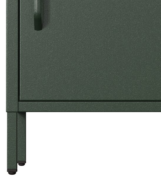 Noční stolek MIA, 424 x 595 x 400 mm, Modern: zelená láhev barva