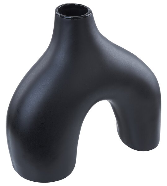 Váza na květiny LAMIA Keramika 30 cm Černá