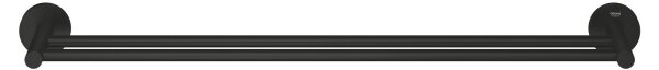 GROHE 412032430 - Dvouramenný držák na ručníky START 654 mm černá