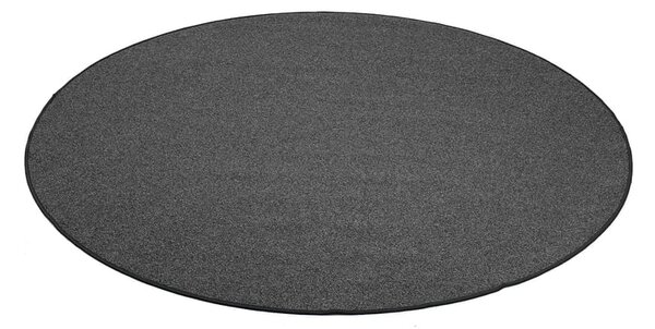 AJ Produkty Kulatý koberec MAX, smyčkový, Ø 2000 mm, šedý