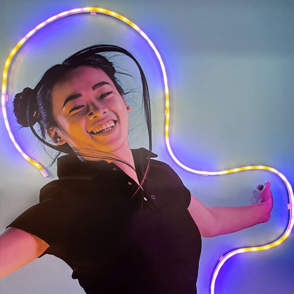 BRI 2368036 RGBIC USB NEON LED pásek Flexible 3m 8W dálk.ovládání + USB - BRILONER