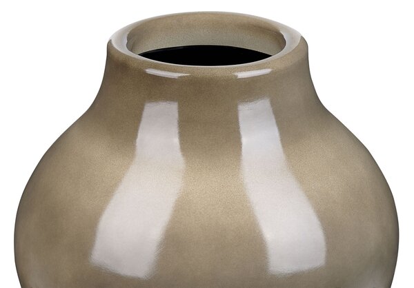 Váza na květiny MAGAN Keramika 31 cm Taupe