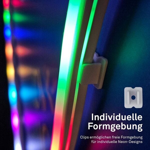 BRI 2368036 RGBIC USB NEON LED pásek Flexible 3m 8W dálk.ovládání + USB - BRILONER