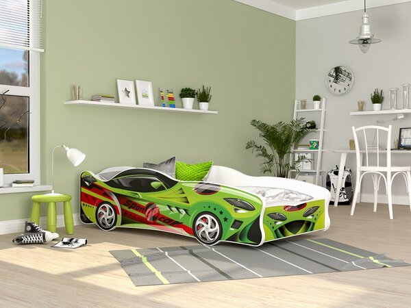 AJK Dětská postel auto 160x80 cm 01