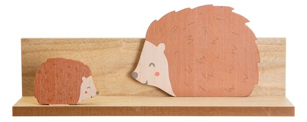 Sass & Belle Nástěnná polička do dětského pokoje s motivy ježka Woodland Hedgehog