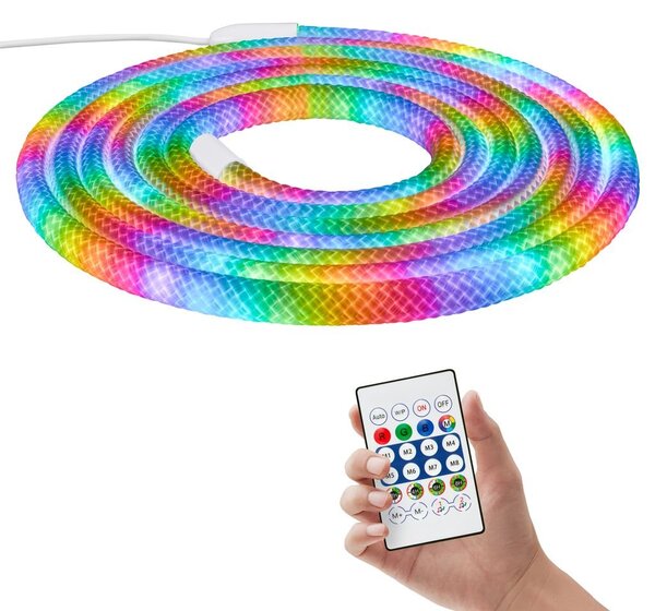 BRI 2369056 LED pásek RGBIC USB hadice 8W 5m bílá - BRILONER