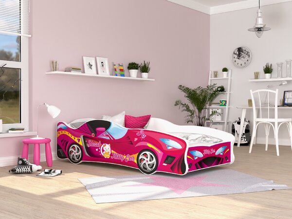 AJK Dětská postel auto 160x80 cm 21