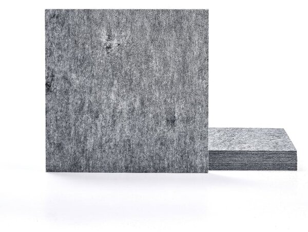 AJ Produkty Akustický panel PATTERN, bal. 8 ks, 600x600x11 mm, světle šedá